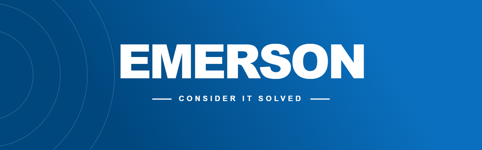 Emerson — официальный дистрибьютор в России